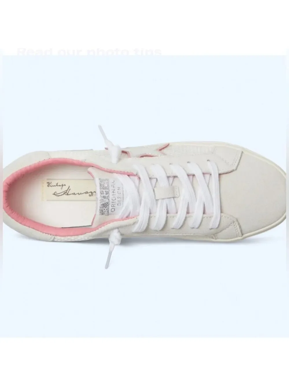 VINTAGE HAVANA-FREE Sneakers-7.5-neon pink pop. Brand new - Picture 8 of 8